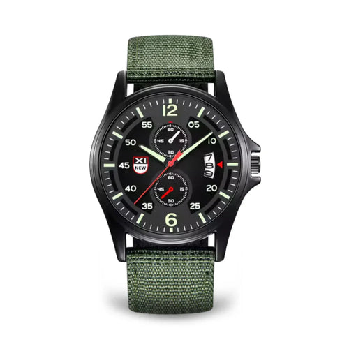 BowLift | Military Quartz Watch – Lightweight Tactical Nylon Strap Watch for Men