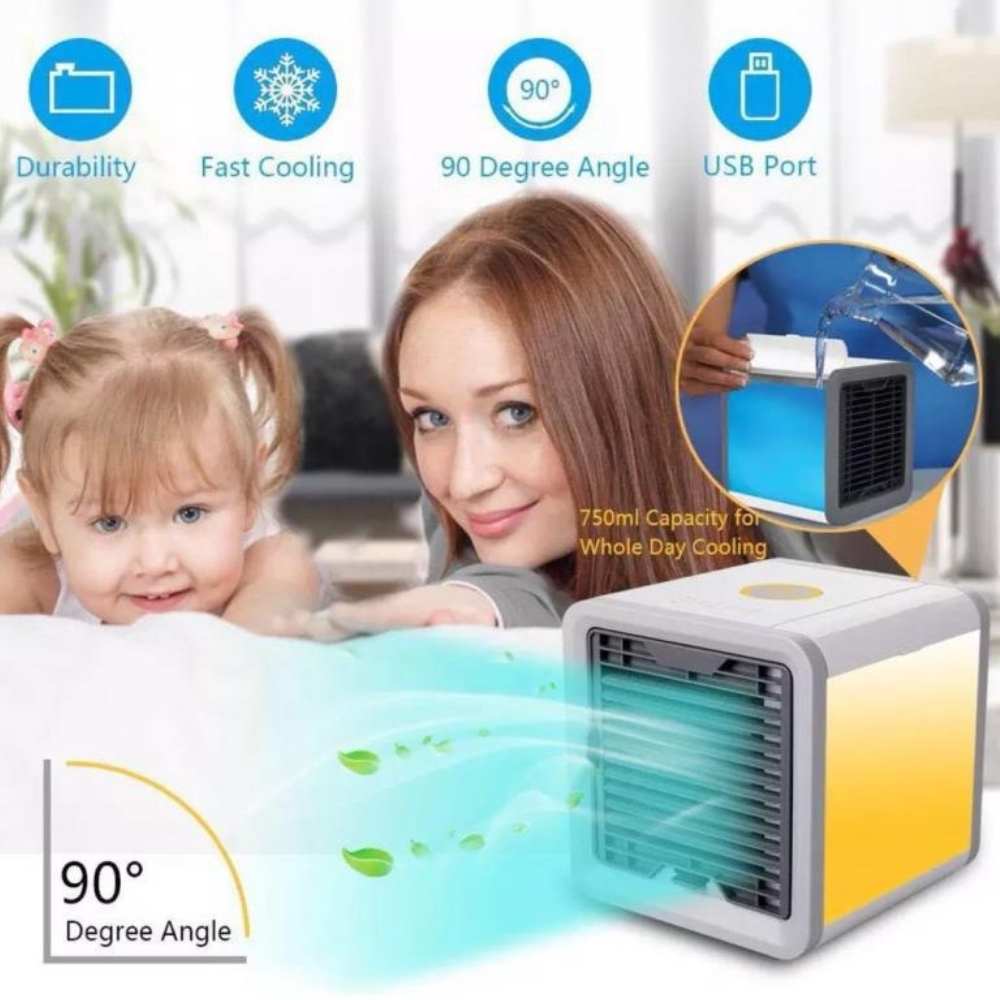 BowLift | Frost Air Small Portable Air Conditioner Miniature Air Cooler AC 550ml Water Tank