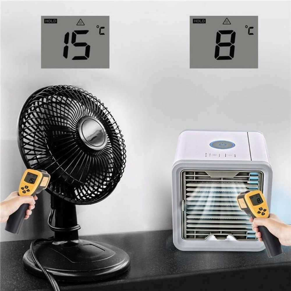 Frost Air Small Portable Air Conditioner Miniature Air Cooler AC 550ml Water Tank | Bowlift