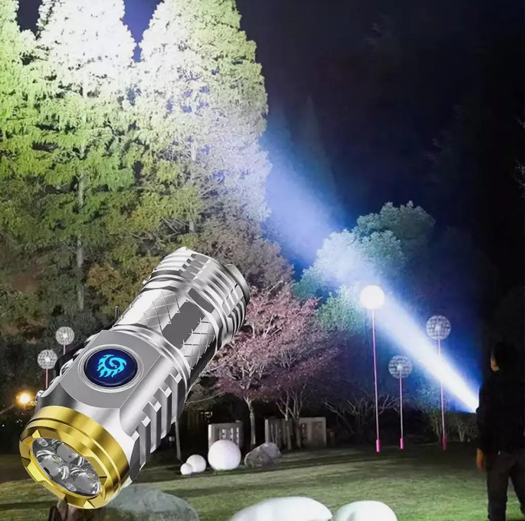 BowLift | Mini LED flashlight – Super bright & waterproof with light regulation