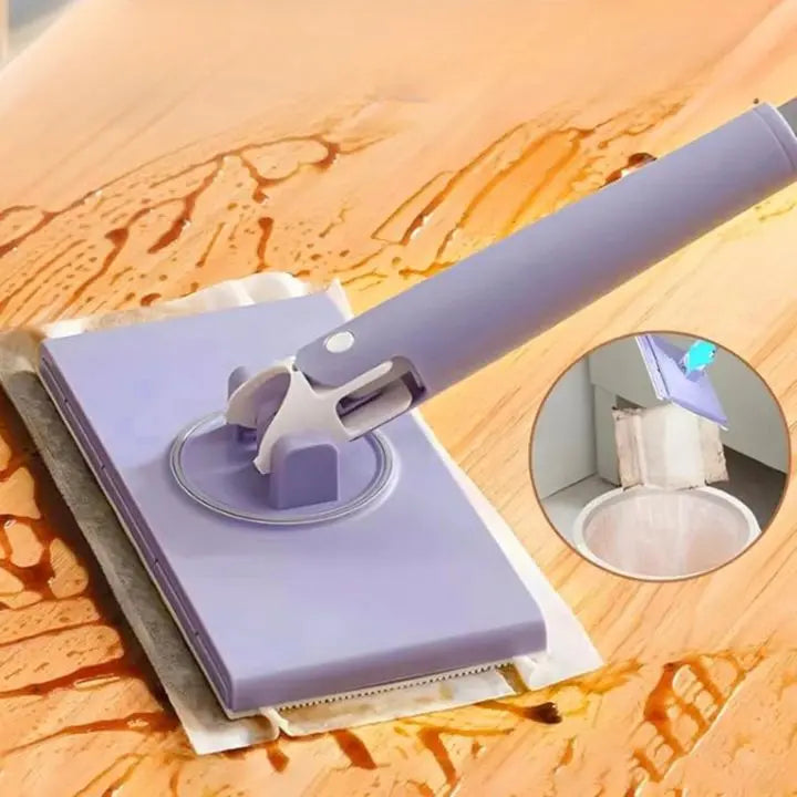 BowLift | Mini-Mop with automatic cloth changing system + 10 cleaning cloths