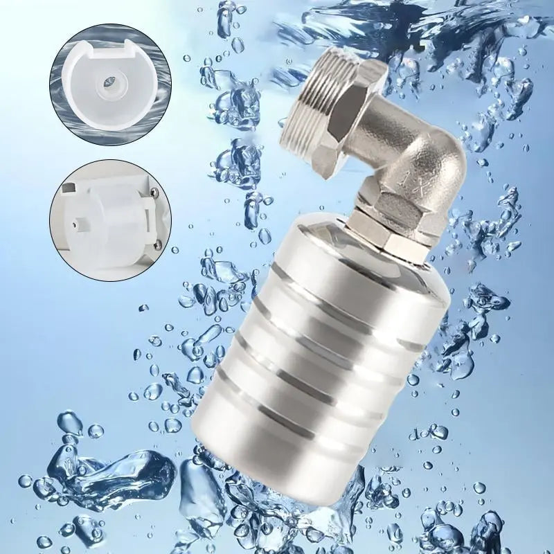 BowLift | Mini Float Valve | Automatic Water Level Control | Stainless Steel | 10–150 PSI | Compact