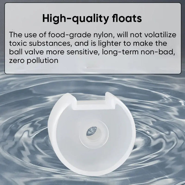 BowLift | Mini Float Valve | Automatic Water Level Control | Stainless Steel | 10–150 PSI | Compact