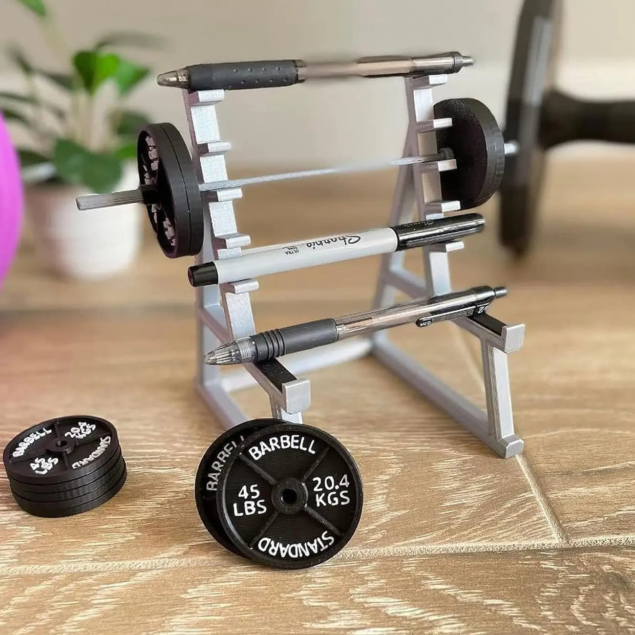 BowLift | Mini-Squat-Rack-Pen Holder – Unique Gift for Fitness Fans