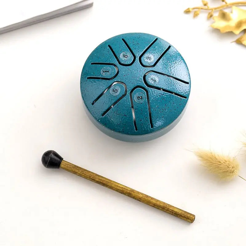 BowLift | Mini Drum made of Carbon Steel - Ideal for Music Therapy