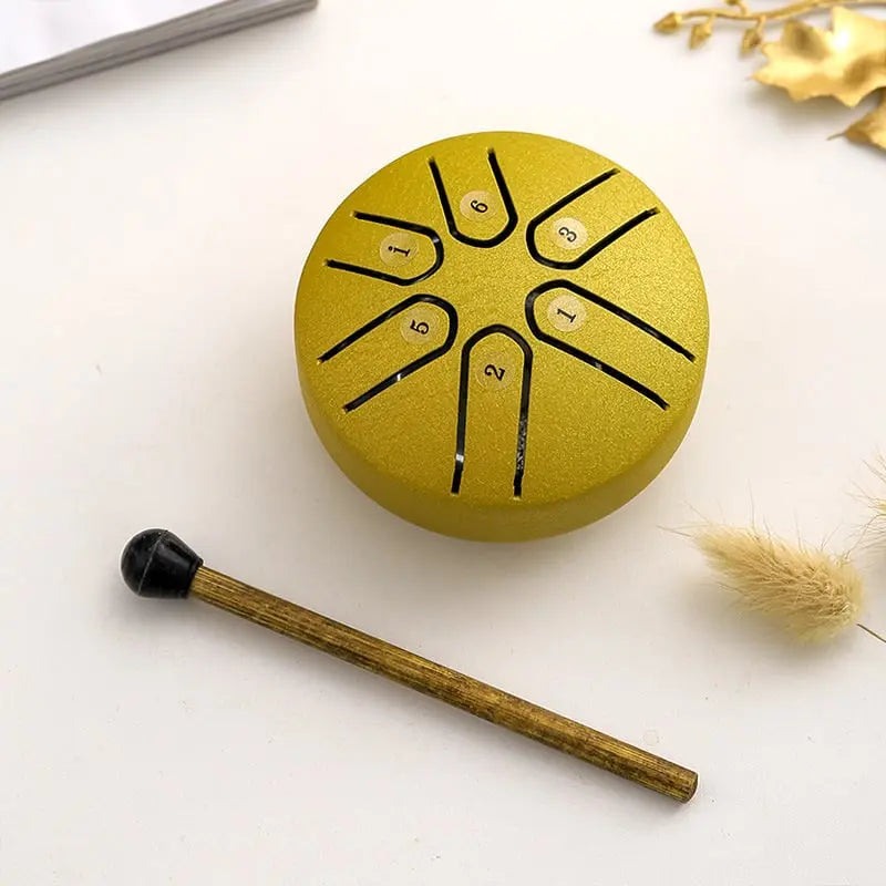 BowLift | Mini Drum made of Carbon Steel - Ideal for Music Therapy