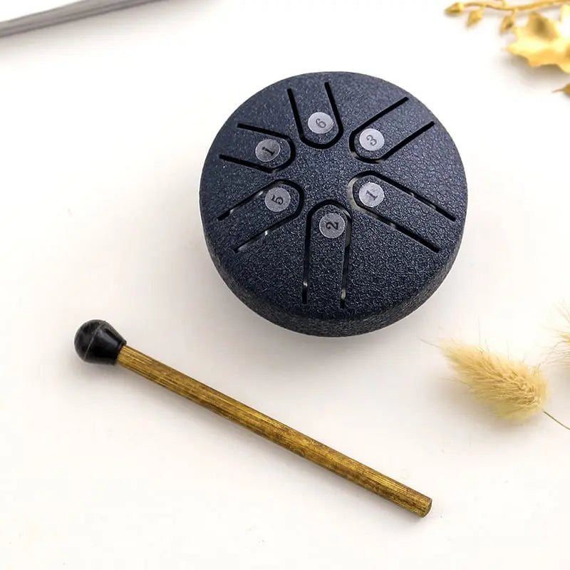 BowLift | Mini Drum made of Carbon Steel - Ideal for Music Therapy