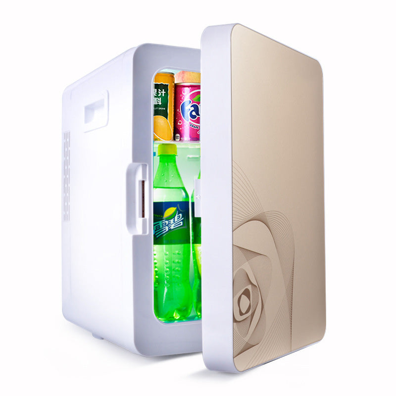 BowLift | Mini Fridge 20L Portable Small Beverage Refrigerator Small Heating And Cooling Refrigerator For Home Car