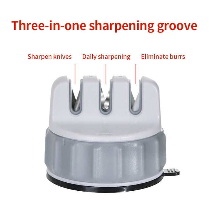 Mini Three-slot Suction Cup Sharpener | Bowlift