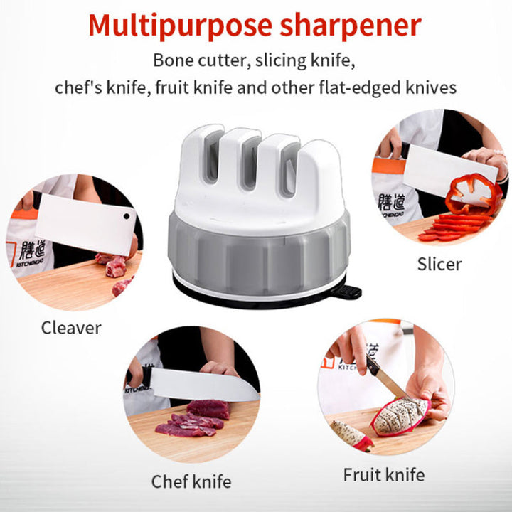 Mini Three-slot Suction Cup Sharpener | Bowlift