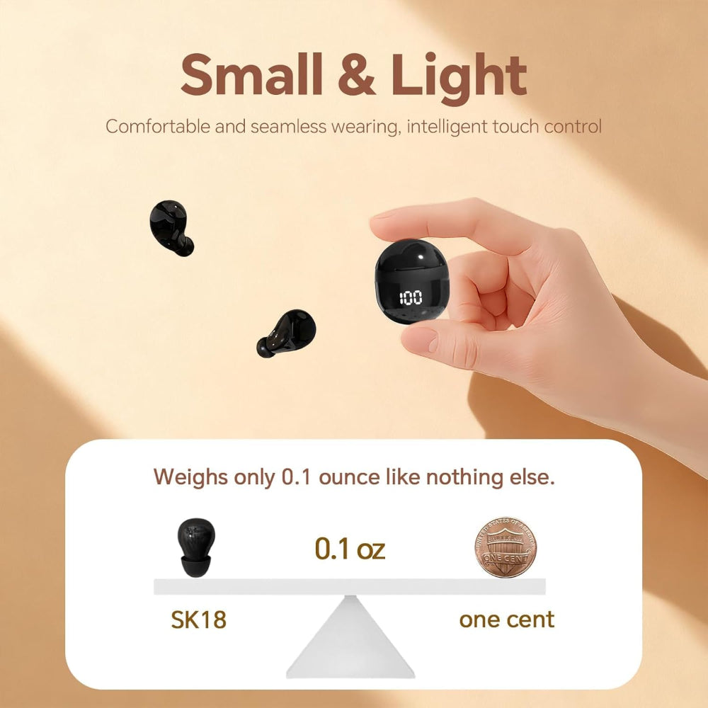 BowLift | Bluetooth Earbuds Mini Earbuds Invisible Wireless Sleep Headphones