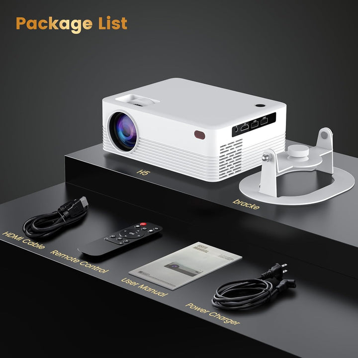 BowLift | Mini HD Home Cinema Projector Portable