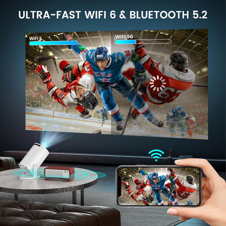 BowLift | Mini HD Home Cinema Projector Portable