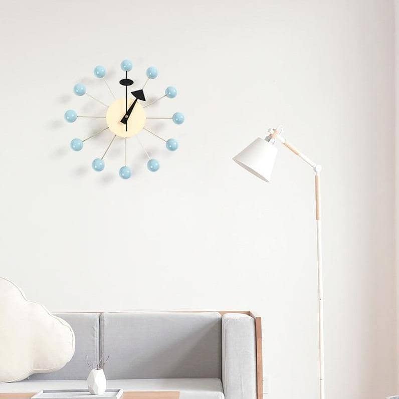 Modern Wall Clock 3D Design Quiet and Minimalist 32 cm | Bowlift
