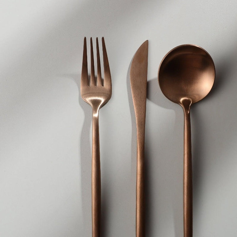 BowLift | Modern Luxe Cutlery Set of Stainless Steel in Stylish Colors