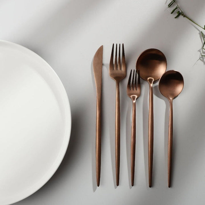 BowLift | Modern Luxe Cutlery Set of Stainless Steel in Stylish Colors