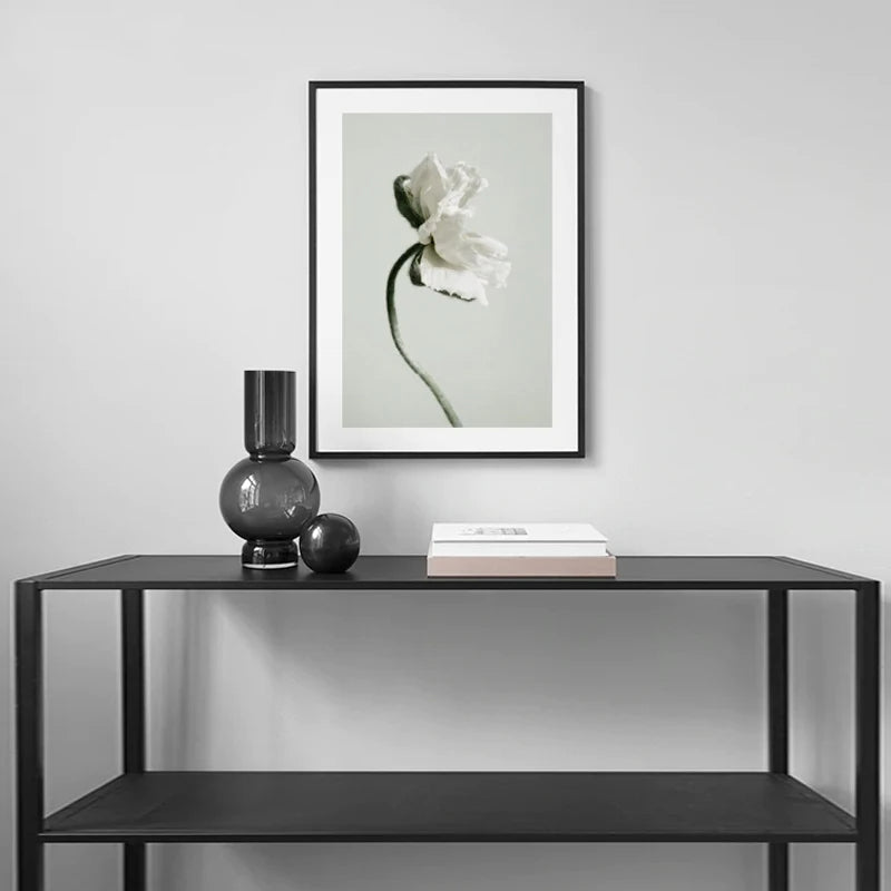 Minimalist Abstract Floral Wall Art Fine Art Canvas Prints Inspirational Quote Poster Gallery Wall Pictures For Living Room Bedroom Art Decor | Bowlift