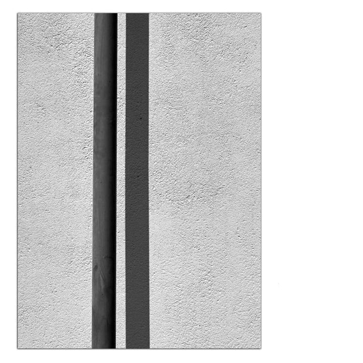 Minimalist Black White Architectural Abstract Wall Art Fine Art Canvas Prints Pictures For Modern Apartment Living Room Art For Contemporary Home Decor | Bowlift