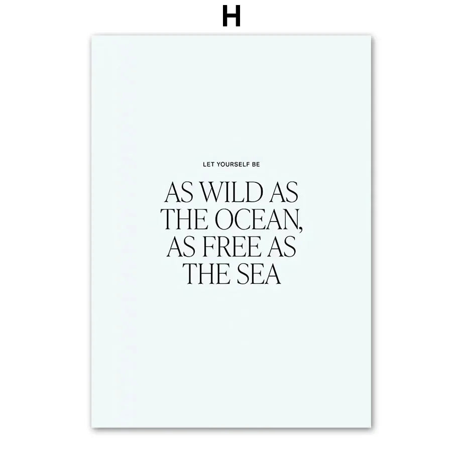 Minimalist Lifestyle Beach Landscape Wall Art Fine Art Canvas Prints Gallery Wall Pictures Of Calm For Living Room Scandinavian Home Decor | Bowlift