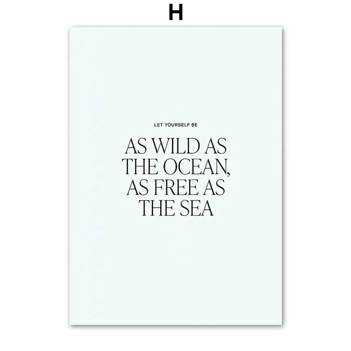 Minimalist Lifestyle Beach Landscape Wall Art Fine Art Canvas Prints Gallery Wall Pictures Of Calm For Living Room Scandinavian Home Decor | Bowlift
