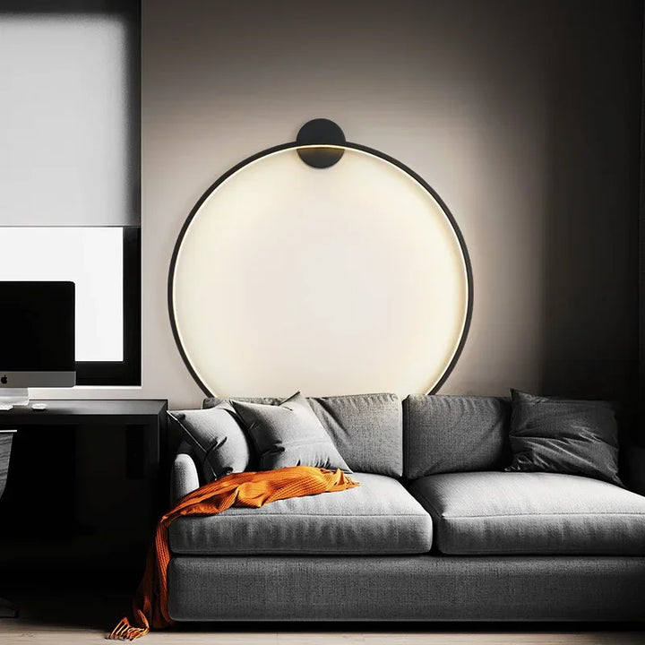BowLift | Minimalist Wall Lamp in the Shape of a Circle