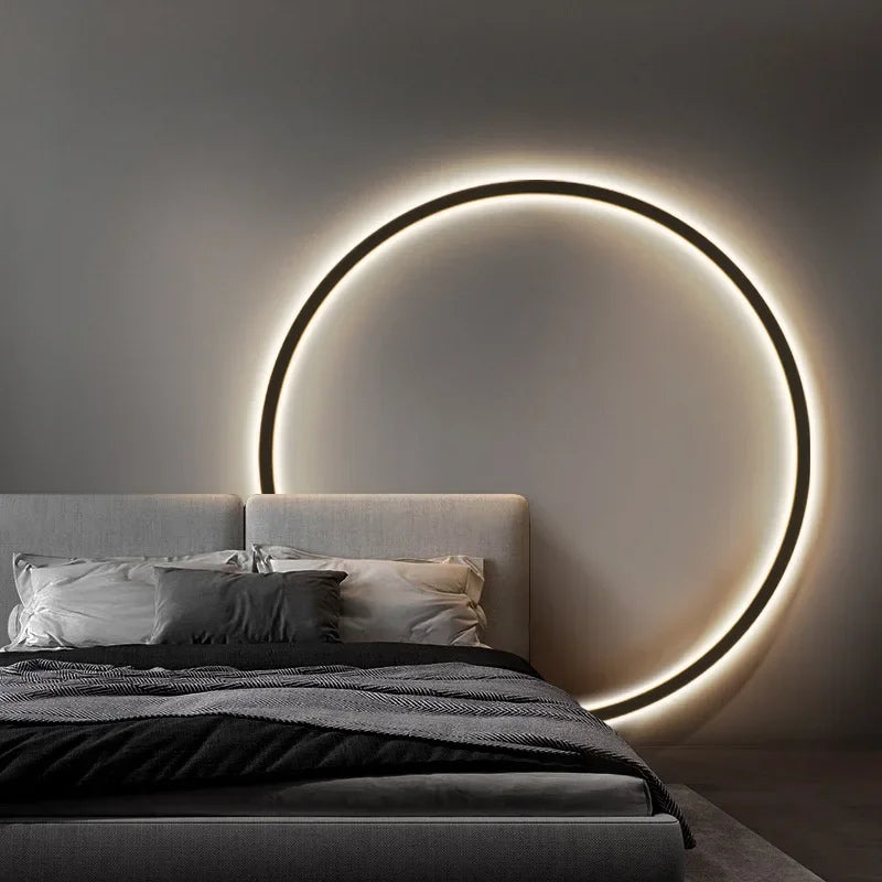 BowLift | Minimalist Wall Lamp in the Shape of a Circle