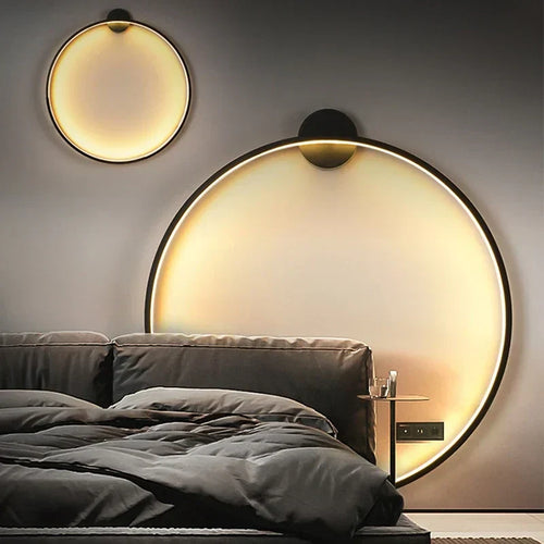 BowLift | Minimalist Wall Lamp in the Shape of a Circle