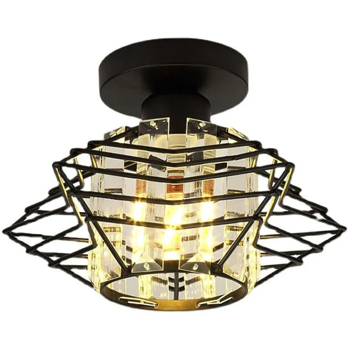 Modern Crystal Ceiling Light – Elegant Nordic Ceiling Lamp for Living Room and Hallway | Bowlift