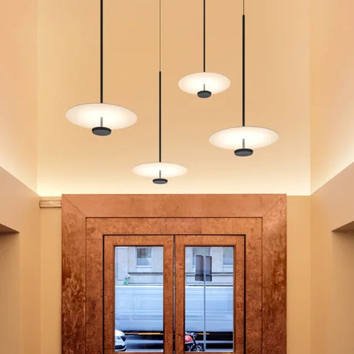 Modern ElegantArc LED Ring Pendant Lamp - Minimalist Design for Living Room & Dining Room | Bowlift