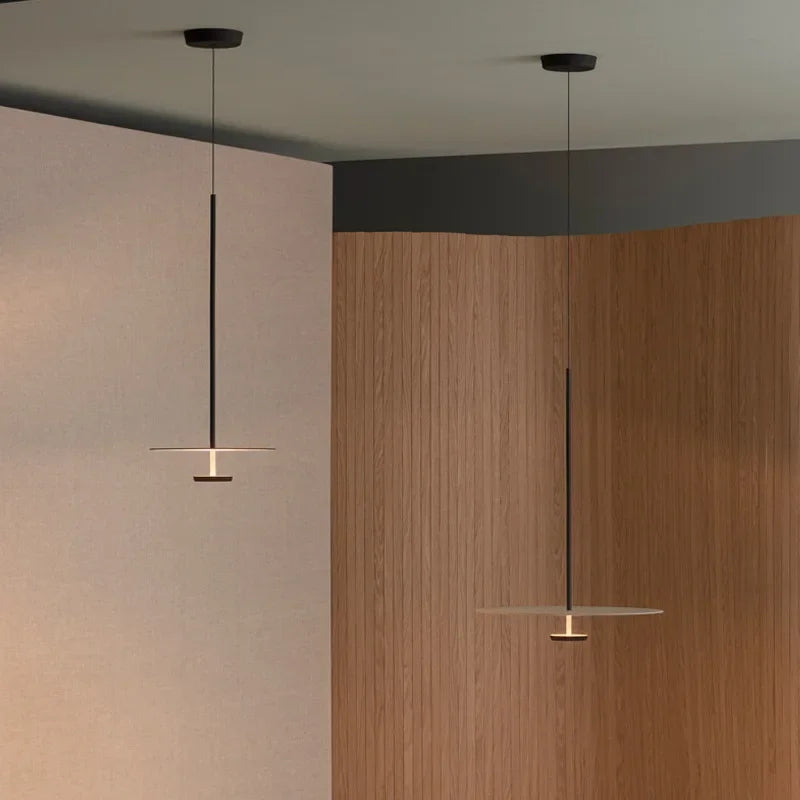 BowLift | HaloGlow – Sleek Ring Pendant Light