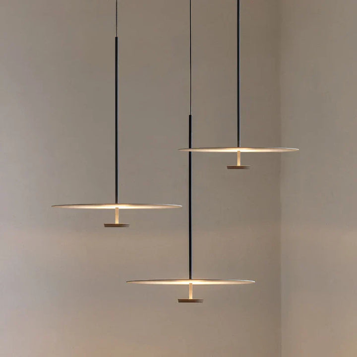Modern ElegantArc LED Ring Pendant Lamp - Minimalist Design for Living Room & Dining Room | Bowlift