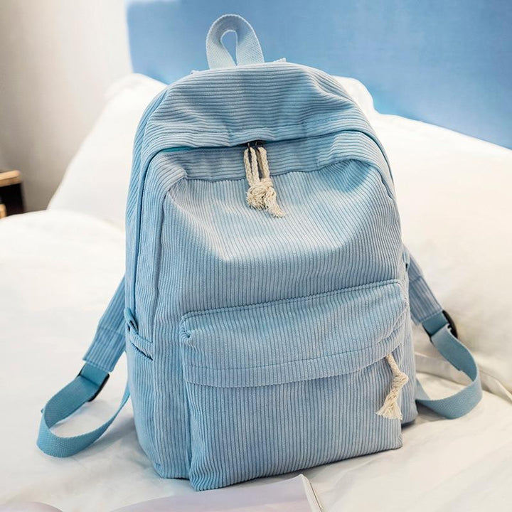 BowLift | Pastel Corduroy Backpack