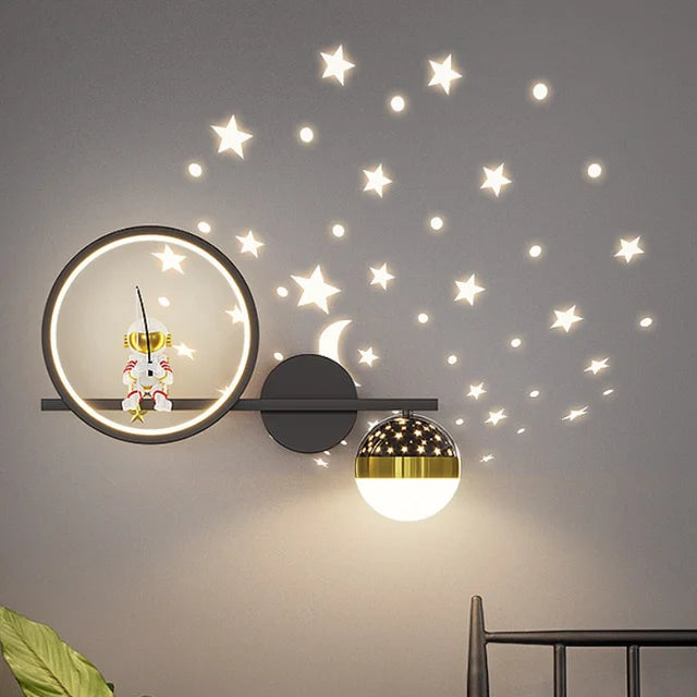 BowLift | Lumibino Kids Wall Light | Warm White Light | Child-Friendly Design | 40×31.5×13 cm
