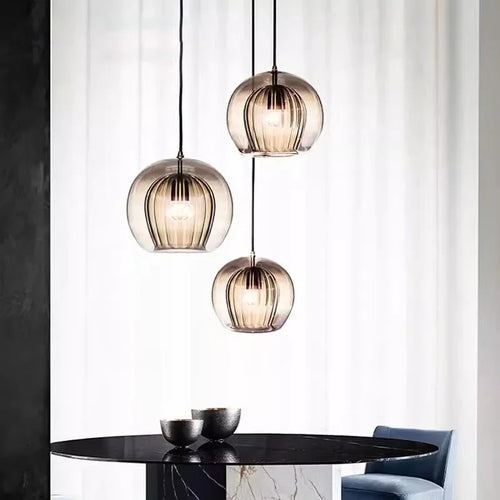 BowLift | GlassElegance Pendant Light - Modern Contemporary Hanging Light