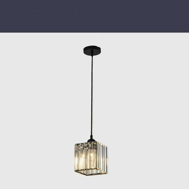 BowLift | LuxeGlow SparkleLamp - Elegant K9 Crystal Pendant Light