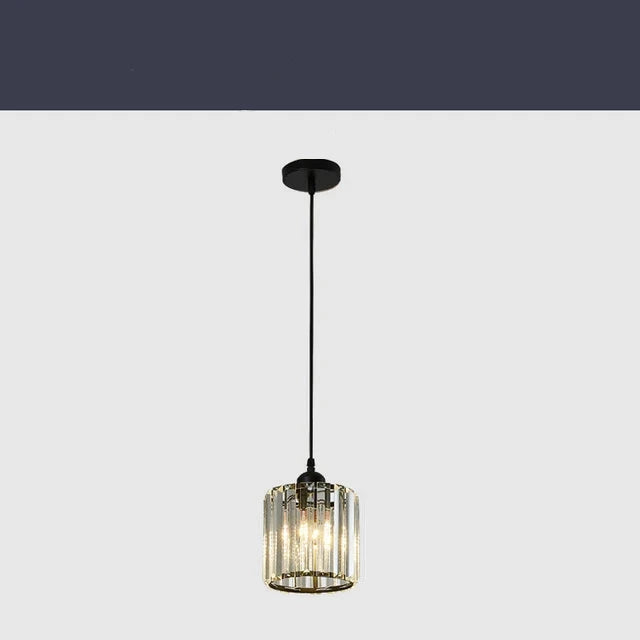 BowLift | LuxeGlow SparkleLamp - Elegant K9 Crystal Pendant Light