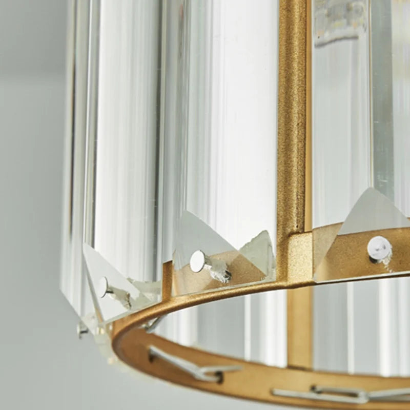 BowLift | LuxeGlow SparkleLamp - Elegant K9 Crystal Pendant Light