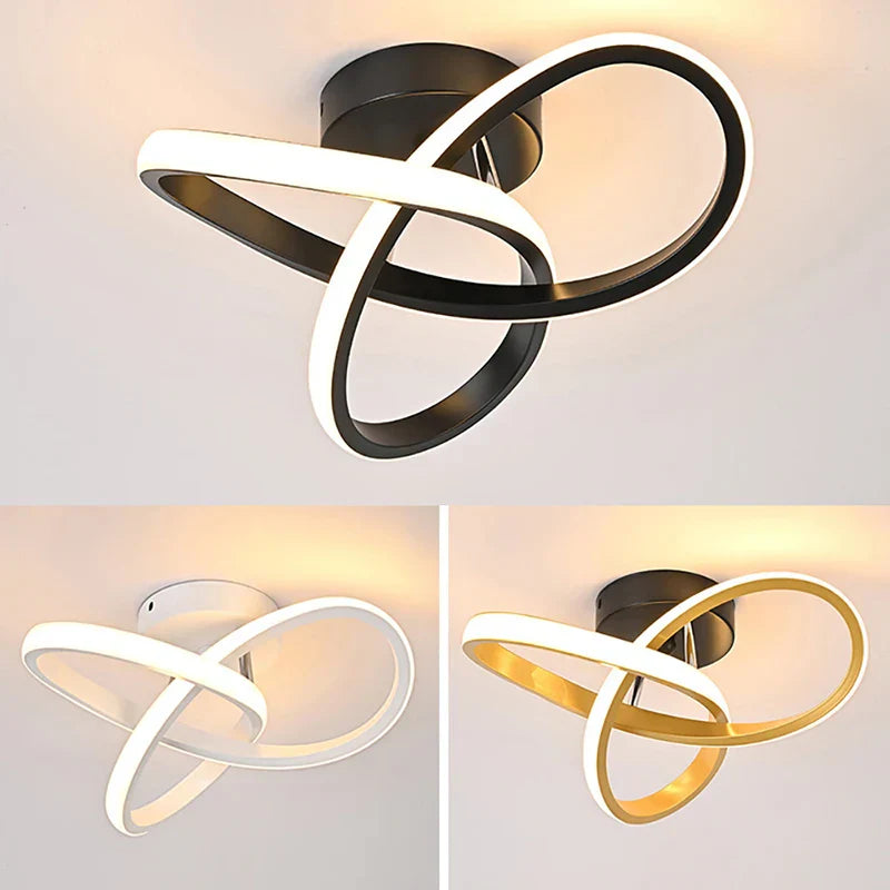 Modern LED ceiling light for hallway and corridor – Stylish lighting | Bowlift