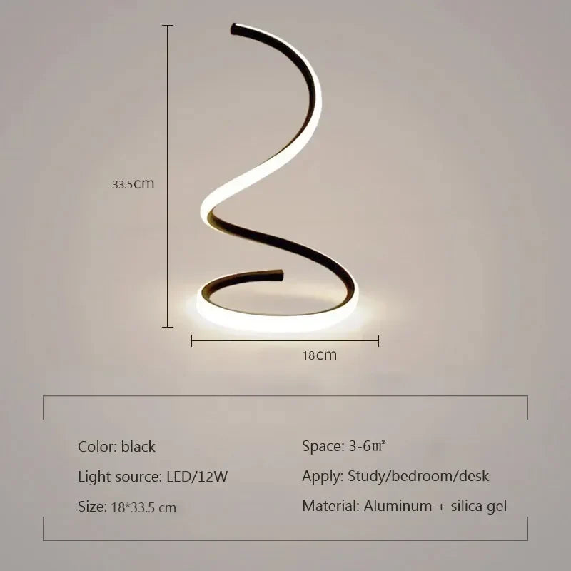 BowLift | Minimalist LED Table Lamp with Adjustable Shade - Stylish Lighting for Home