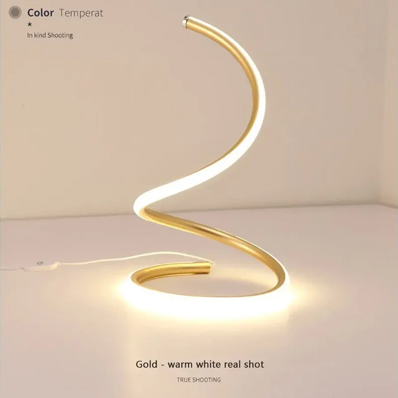 BowLift | Minimalist LED Table Lamp with Adjustable Shade - Stylish Lighting for Home