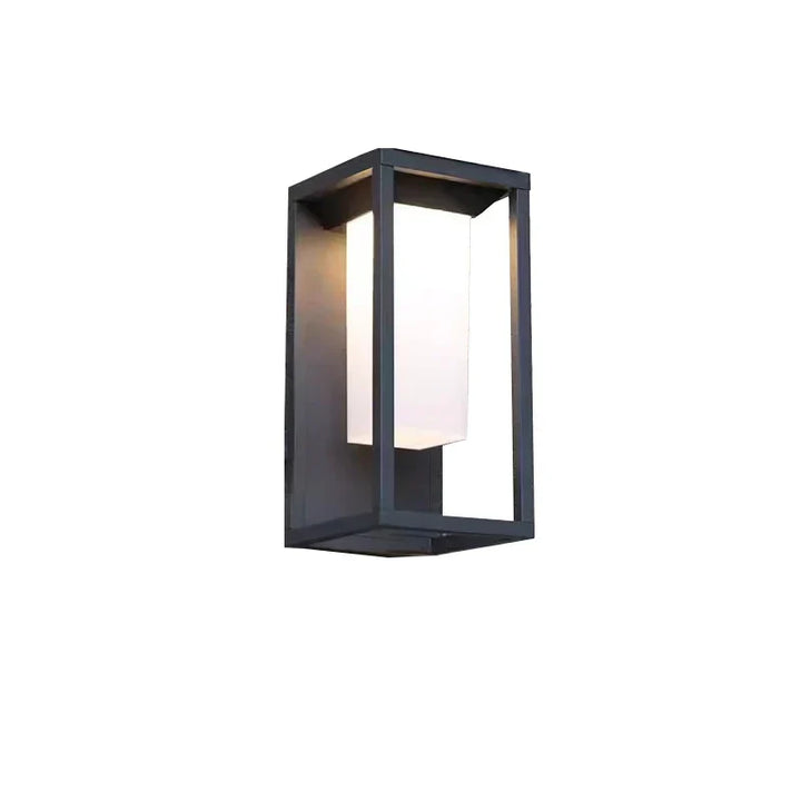 Modern LED wall light for outdoor use, energy-saving and weatherproof | Bowlift