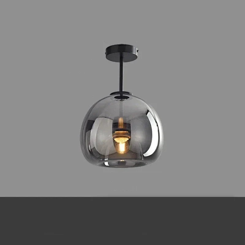 BowLift | Transparency - Minimalistic Glass Ceiling Light for Elegance