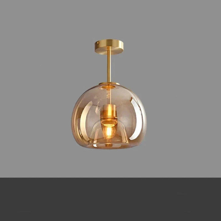 BowLift | Transparency - Minimalistic Glass Ceiling Light for Elegance