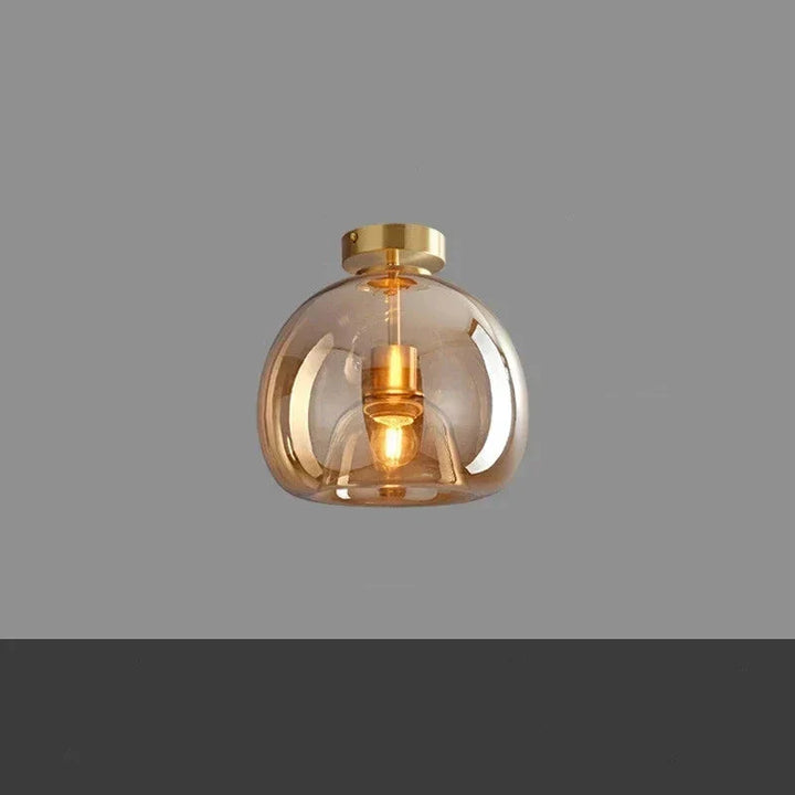 BowLift | Transparency - Minimalistic Glass Ceiling Light for Elegance