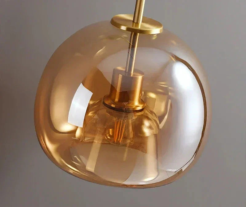 BowLift | Transparency - Minimalistic Glass Ceiling Light for Elegance
