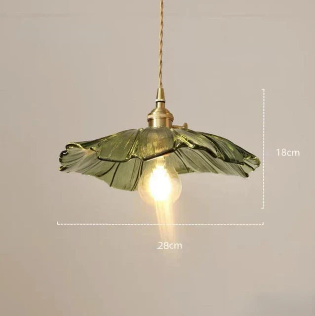 BowLift | FloraShine Light - Elegant Flower Glass Pendant Lamp