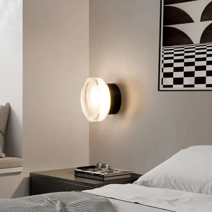 Draven Modern Round Wall Lamp | Bowlift