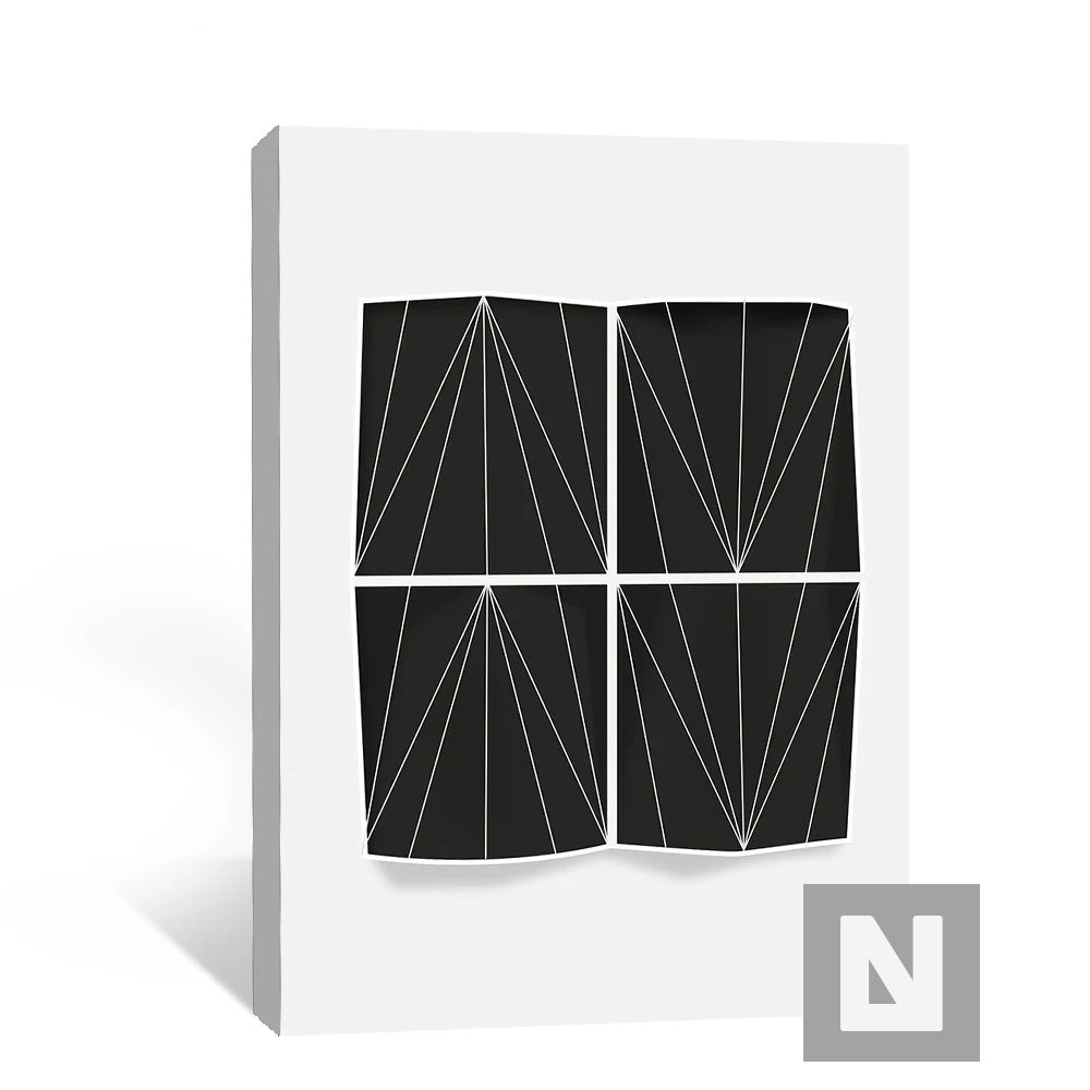 Modern Aesthetics Abstract 3D Effect Wall Art Fine Art Canvas Prints Pictures For Living Room Bedroom Contemporary Interior Decor | Bowlift