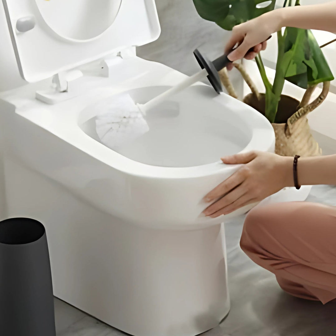 BowLift | Modern Bathroom Toilet Brush Scrubber Cleaner