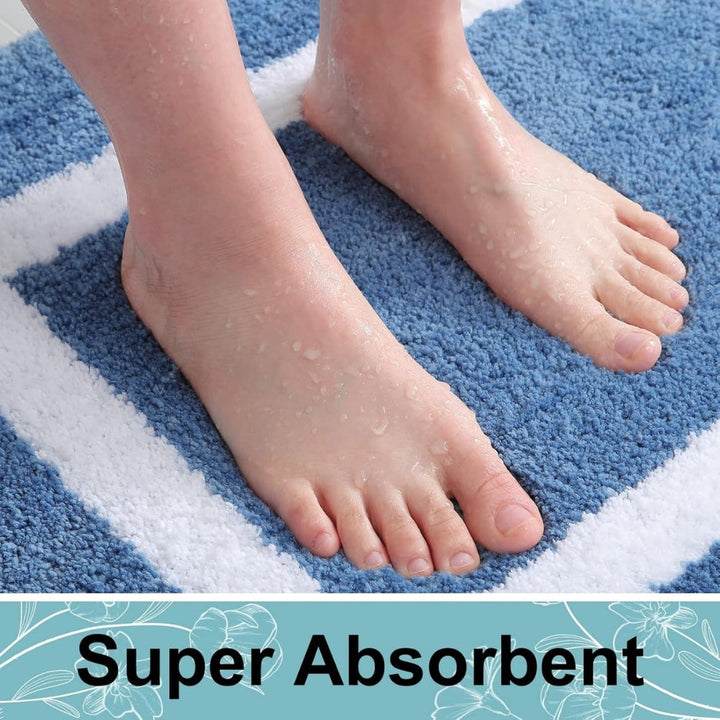BowLift | Modern Border Anti-Slip Bath Mat